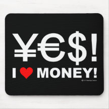 Ja! Geld der Liebe I! Mauspad