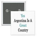 Ja ist Argentinien ein großes Land Button