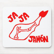 Ja Ja Jamon Mousepad