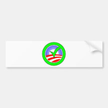 Ja Obama! Autoaufkleber