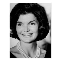 Jackie Kennedy Postkarte