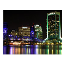 Jacksonville Florida Postkarte