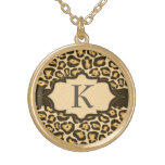 Jaguar-Monogramm-Band-Halskette