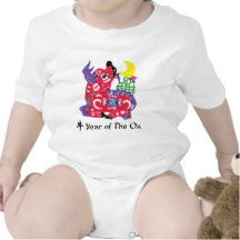Jahr des Ochsen-T-Shirts u. der Geschenke