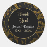Jahrestag des Golddamast-50h - danke Sticker