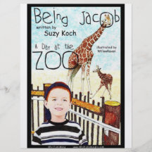Jakob ein Tag am Zoo sein Flyerdruck