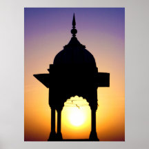 Jama Masjid, Plakat alten Delhis, Indien