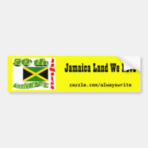 Jamaika-Unabhängigkeit Autosticker