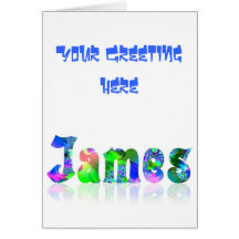James Grußkarte