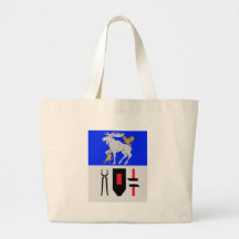 Jamtland Flag SWEDEN Tote Bag