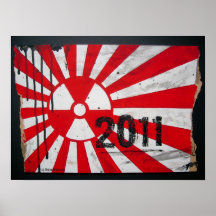 Japan 2011 - in memory posterdruck