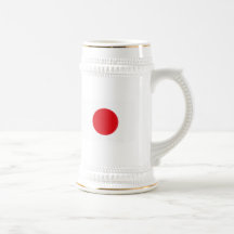 Japan-Flaggen-Becher Tasse
