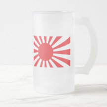 Japan-Marine-Flagge - Rot Tassen