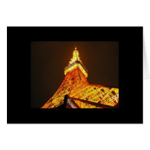 Japanische Karte (Tokyo-Turm)
