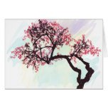 Japanische Kirschbaum-Blüte Notecard Grußkarten
