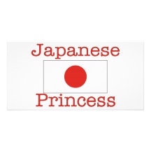 Japanische Prinzessin Bildkarte