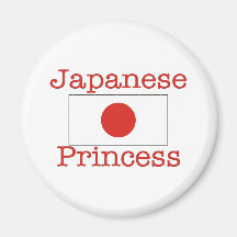 Japanische Prinzessin Kühlschrankmagnete