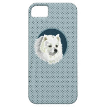 Japanischer Spitz iPhone 5 Etuis