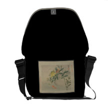 Japanisches Blumen Kuriertaschen