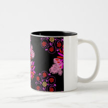 japanisches Blumen Tee Tasse