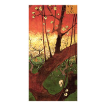 Japonaiserie Pflaumen-Baum Hiroshige - Vincent van Fotokarte