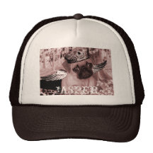 Jaspis der süße Mops Trucker Kappe