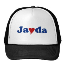 Jayda mit Herzen Baseball Kappe