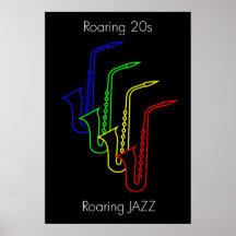 JAZZ - Brüllen 20s - Brüllen JAZZ Poster