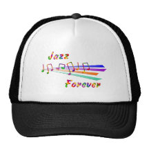 Jazz für immer baseball kappe