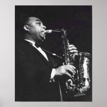 Jazz-Spieler Poster