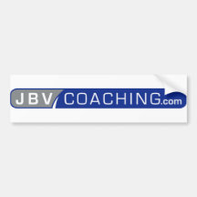 JBV coachte Autoaufkleber