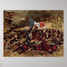 Jean-Louis-Ernst Meissonier - Belagerung von Paris Posterdruck