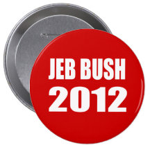 JEB BUSH 2012 ANSTECKNADELBUTTONS
