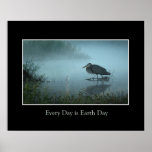Jeden TagesTag der Erde-Foto-Plakat