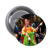 Jeder Lieben ein Clown Button