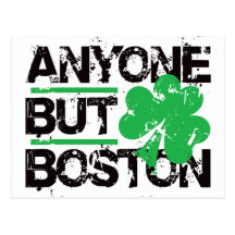 Jedermann aber Boston! Postkarte