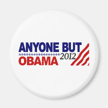 Jedermann aber Obama 2012 Kühlschrankmagnet