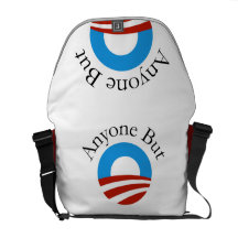 Jedermann aber Obama w/Logo Kuriertasche