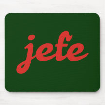 jefe chef boss mousepads