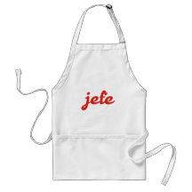 jefe chef boss schürze