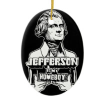 Jefferson ist meine Homeboy-Verzierung ornaments