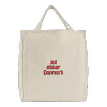 Jeg Elsker Danmark Tasche