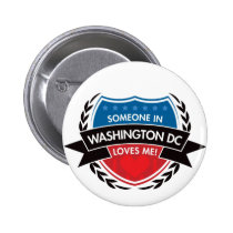 Jemand in Washington DC-Lieben ich buttons