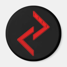 Jera Runerot Magnete