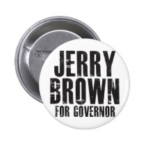 Jerry Brown für Gouverneur 2010 buttons