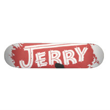 Jerry-Silhouette-Logo Skateboarddeck