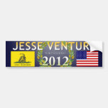 Jesse Ventura für Präsidenten 2012 - Marine, Olive Autosticker