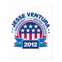 Jesse Ventura für Präsidenten 2012 postkarten