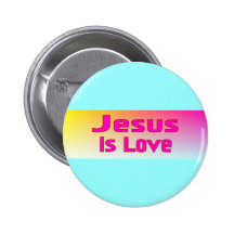 Jesus ist Liebe Buttons