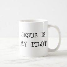 Jesus ist mein Pilot Teetasse